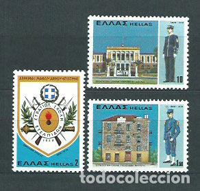 Timbres: Grecia - Correo 1978 Yvert 1319/21 ** Mnh Escuela militar