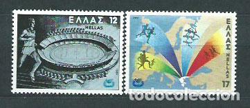 Stamps: Grecia - Correo 1981 Yvert 1425/6 ** Mnh Deportes