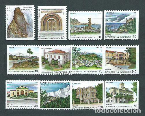 Stamps: Grecia - Correo 1992 Yvert 1800/11B ** Mnh Ciudades griegas