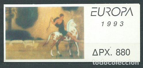 Stamps: Grecia - Correo 1993 Yvert 1819 Carnet ** Mnh Europa