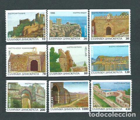 Stamps: Grecia - Correo 1996 Yvert 1898/906B ** Mnh Castillos
