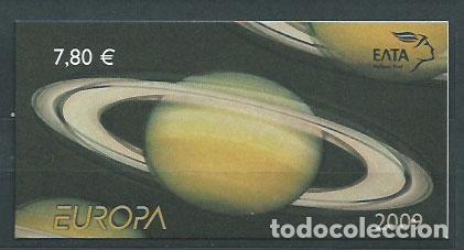 Timbres: Grecia - Correo 2009 Yvert 2480 Carnet ** Mnh Europa astro