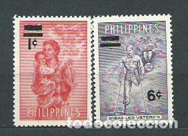 Selos: Filipinas - Correo 1959 Yvert 467/8 ** Mnh