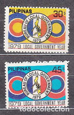 Selos: Filipinas - Correo 1979 Yvert 1161/2 ** Mnh