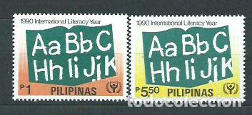 Selos: Filipinas - Correo 1990 Yvert 1736/7 ** Mnh