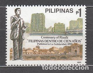Selos: Filipinas - Correo 1990 Yvert 1749 ** Mnh Jos&eacute; Rizal
