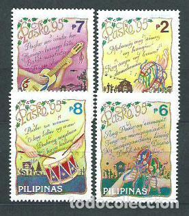 Selos: Filipinas - Correo 1995 Yvert 2218/21 ** Mnh Navidad