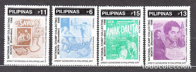 Selos: Filipinas - Correo 1998 Yvert 2474/7 ** Mnh Carteles