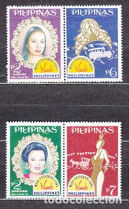 Selos: Filipinas - Correo 1994 Yvert 2071/4 ** Mnh Mis Universo