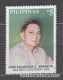 Selos: Filipinas - Correo 2002 Yvert 2726 ** Mnh Salvador Araneta