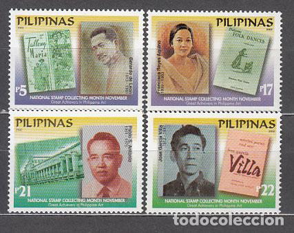 Selos: Filipinas - Correo 2002 Yvert 2753/6 ** Mnh Personajes
