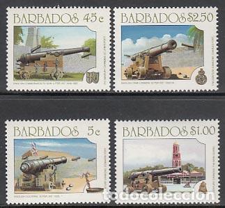 Selos: Barbados - Correo 1993 Yvert 860/3 ** Mnh Ca&ntilde;ones
