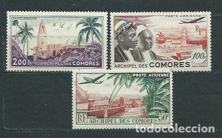 Selos: Comores - Aereo Yvert 1/3 (*) Mng