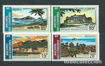 Selos: Comores - Aereo Yvert 32/5 ** Mnh