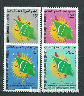 Selos: Comores - Aereo Yvert 213/6 ** Mnh