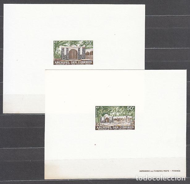 Selos: Pruebas de lujo - Comores Correo Yvert 89/90 Mausoleos
