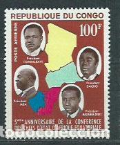 Selos: Congo Frances - Aereo Yvert 19 ** Mnh Personajes
