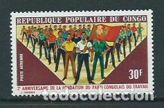 Selos: Congo Frances - Aereo Yvert 140 ** Mnh