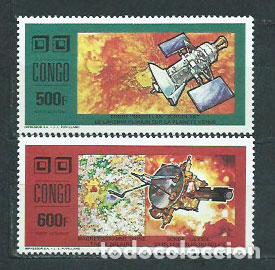 Selos: Congo Frances - Aereo Yvert 409/10 ** Mnh Astro