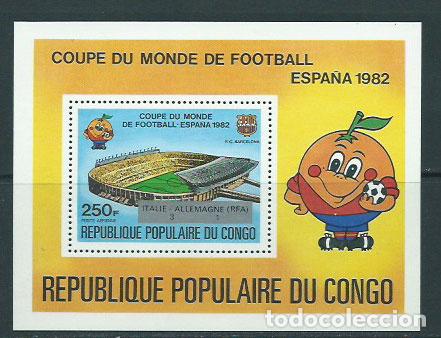 Selos: Congo Frances - Hojas Yvert 32 ** Mnh Deportes f&uacute;tbol