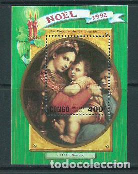 Selos: Congo Frances - Hojas Yvert 56A ** Mnh Navidad