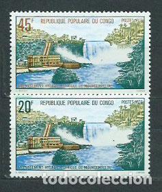 Selos: Congo Frances - Correo 1979 Yvert 558/9 ** Mnh