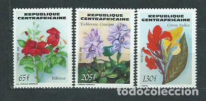 Stamps: Centroafrica - Correo Yvert 643/5 ** Mnh Flores