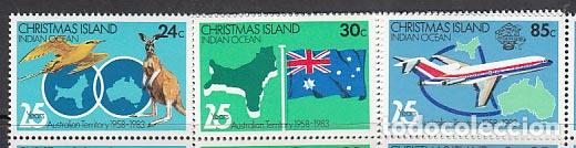 Selos: Christmas - Correo Yvert 179/81 ** Mnh Fauna