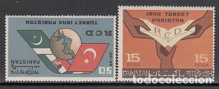 Selos: Pakistan - Correo Yvert 215/6 ** Mnh