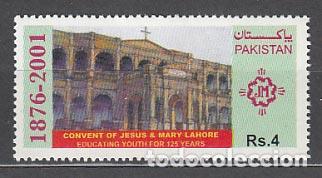 Stamps: Pakistan - Correo Yvert 1046 ** Mnh Convento de Jes&uacute;s y Mar&iacute;a