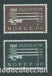 Selos: Noruega - Correo 1967 Yvert 507/8 ** Mnh
