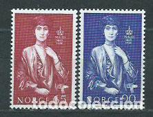 Selos: Noruega - Correo 1969 Yvert 554/5 ** Mnh Personaje