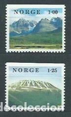 Sellos: Noruega - Correo 1978 Yvert 727/8 ** Mnh Paisajes