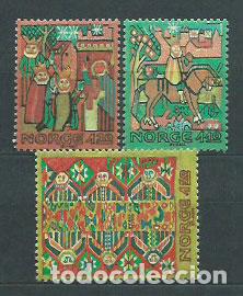 Sellos: Noruega - Correo 1981 Yvert 806/8 ** Mnh
