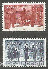 Sellos: Noruega - Correo 1982 Yvert 821/2 ** Mnh Europa