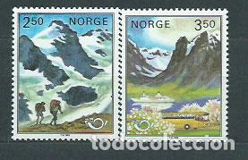 Sellos: Noruega - Correo 1983 Yvert 837/8 ** Mnh Turismo