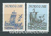 Sellos: Noruega - Correo 1983 Yvert 847/8 ** Mnh Barcos