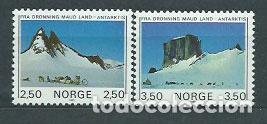 Selos: Noruega - Correo 1985 Yvert 874/5 ** Mnh