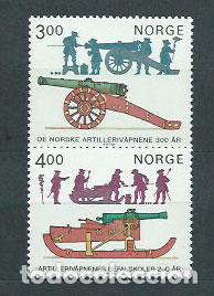 Selos: Noruega - Correo 1985 Yvert 877/8 ** Mnh
