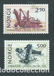 Selos: Noruega - Correo 1985 Yvert 892/3 ** Mnh