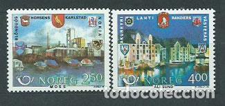 Selos: Noruega - Correo 1986 Yvert 904/5 ** Mnh