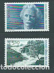 Selos: Noruega - Correo 1993 Yvert 1082/3 ** Mnh Personaje