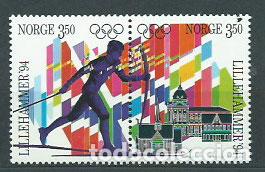 Selos: Noruega - Correo 1993 Yvert 1096/7 ** Mnh Deportes
