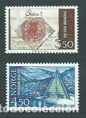 Selos: Noruega - Correo 1994 Yvert 1111/2 ** Mnh