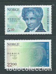 Selos: Noruega - Correo 2002 Yvert 1391/2 ** Mnh Personaje