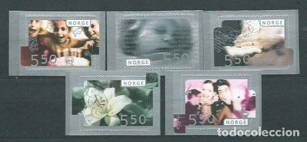 Selos: Noruega - Correo 2003 Yvert 1417/21 ** Mnh