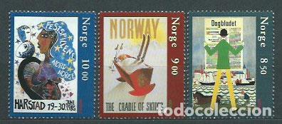 Selos: Noruega - Correo 2003 Yvert 1422/4 ** Mnh Europa