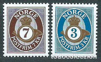 Selos: Noruega Correo 2005 Yvert 1472/73 ** Mnh