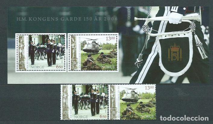 Selos: Noruega - Correo 2006 Yvert 1534/5+H,33 ** Mnh