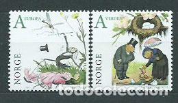 Selos: Noruega - Correo 2007 Yvert 1550/1 ** Mnh Personajes